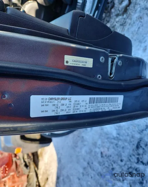 2012 Jeep Patriot Limited из США, поврежденный, VIN 1C4NJRCB2CD621998